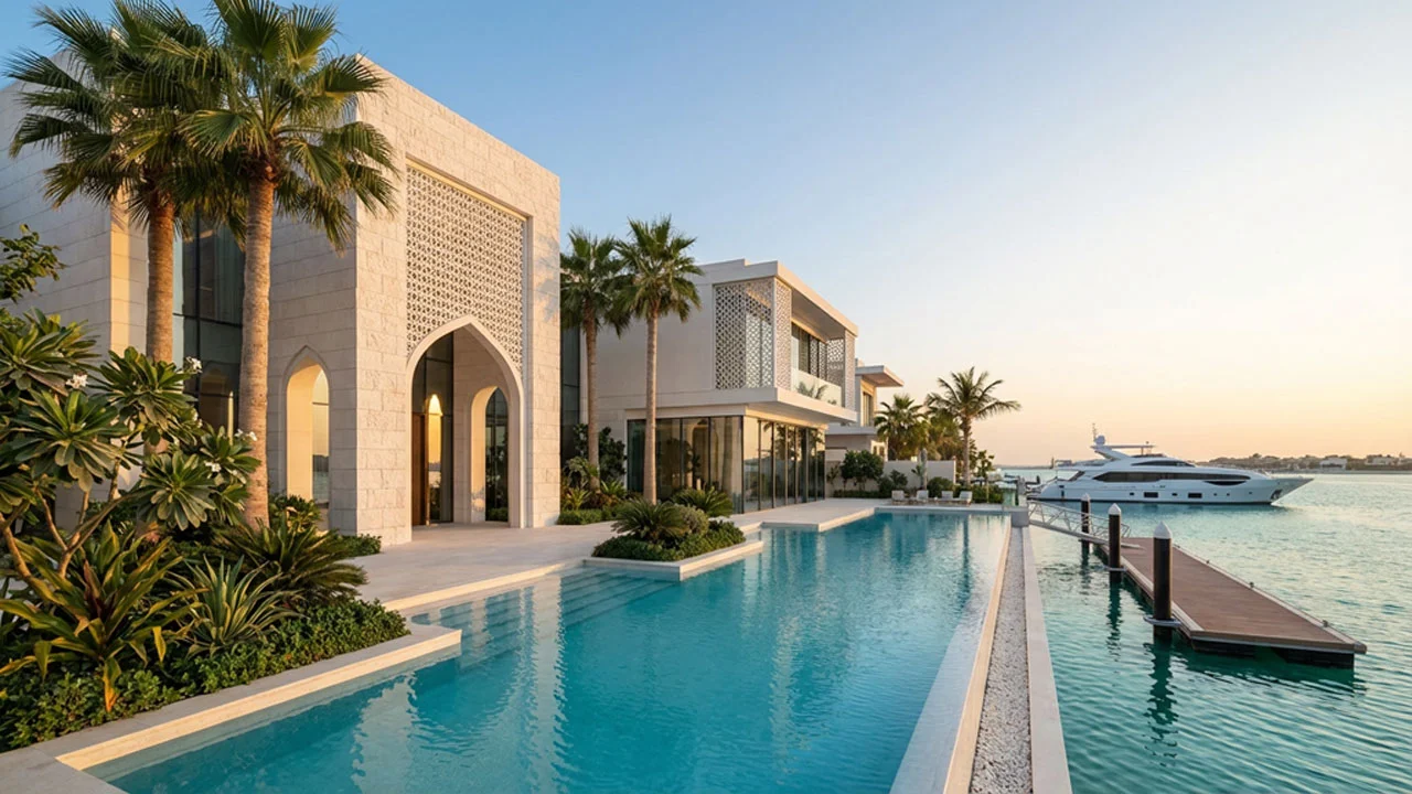 Palm Jebel Ali villalar 2025
