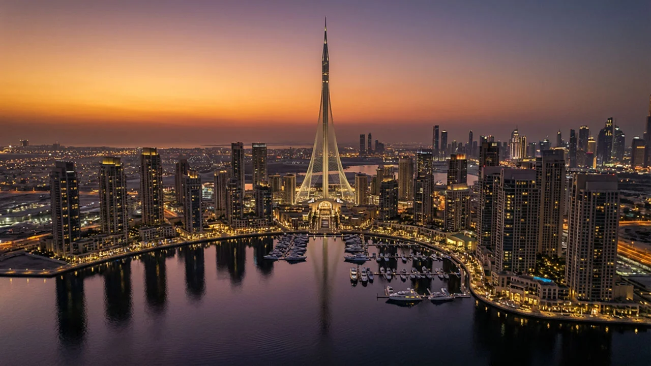 Dubai Creek Harbour Emaar su kenarı 2025