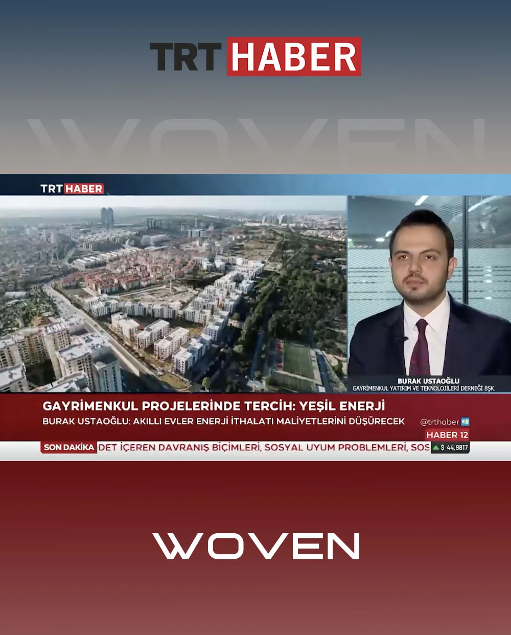 TRT Haber: Yenilenebilir Enerji ve Yapay Zeka ile Kişiye Özel Yaşam Alanları