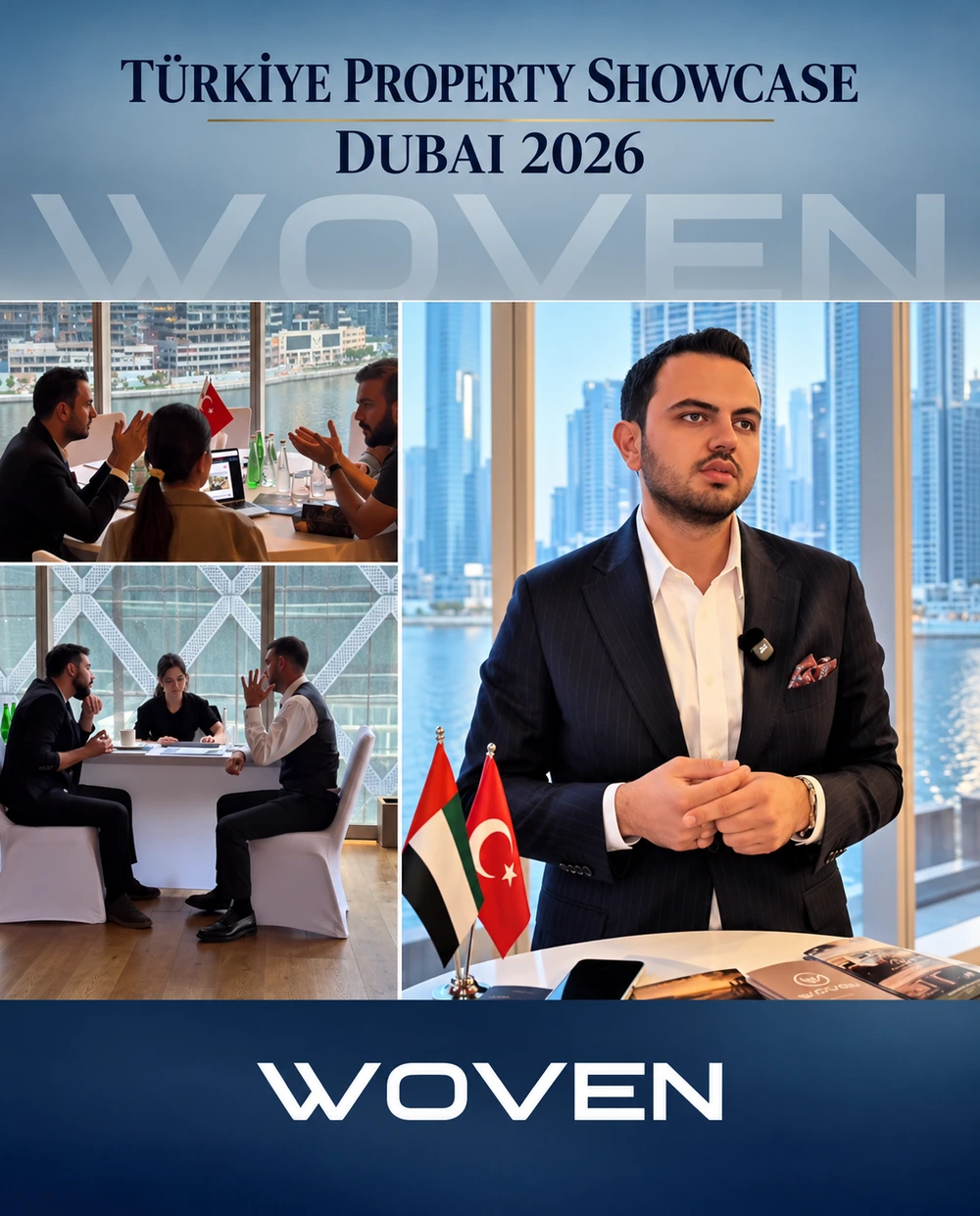 Woven-in Dubay tədbirində Türkiyənin daşınmaz əmlak bazarına investor marağı önə çıxdı